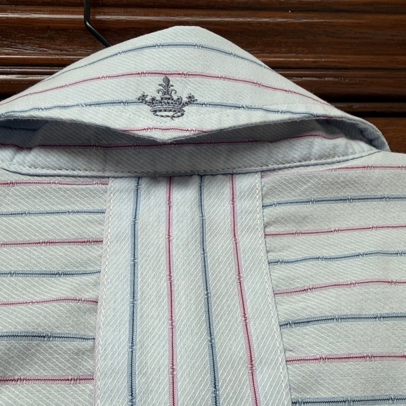 English Laudry Longsleeve Dressy Casual and Highly Embelished Men's Shirt - Picture 5 of 9